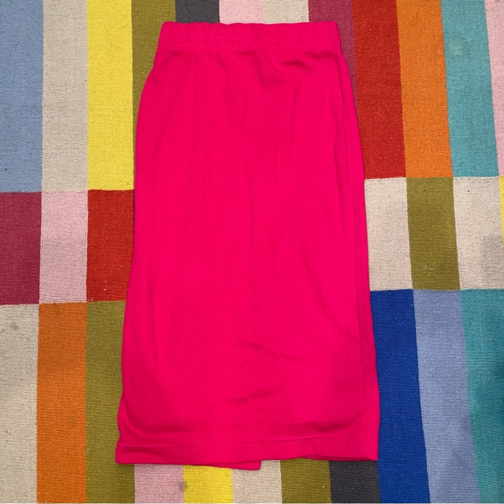 VTG Hot Pink Women's Knit Skirt